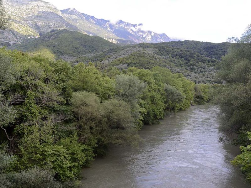 Kalamas straits (Credit: Management Unit of the Protected Areas of Epirus)