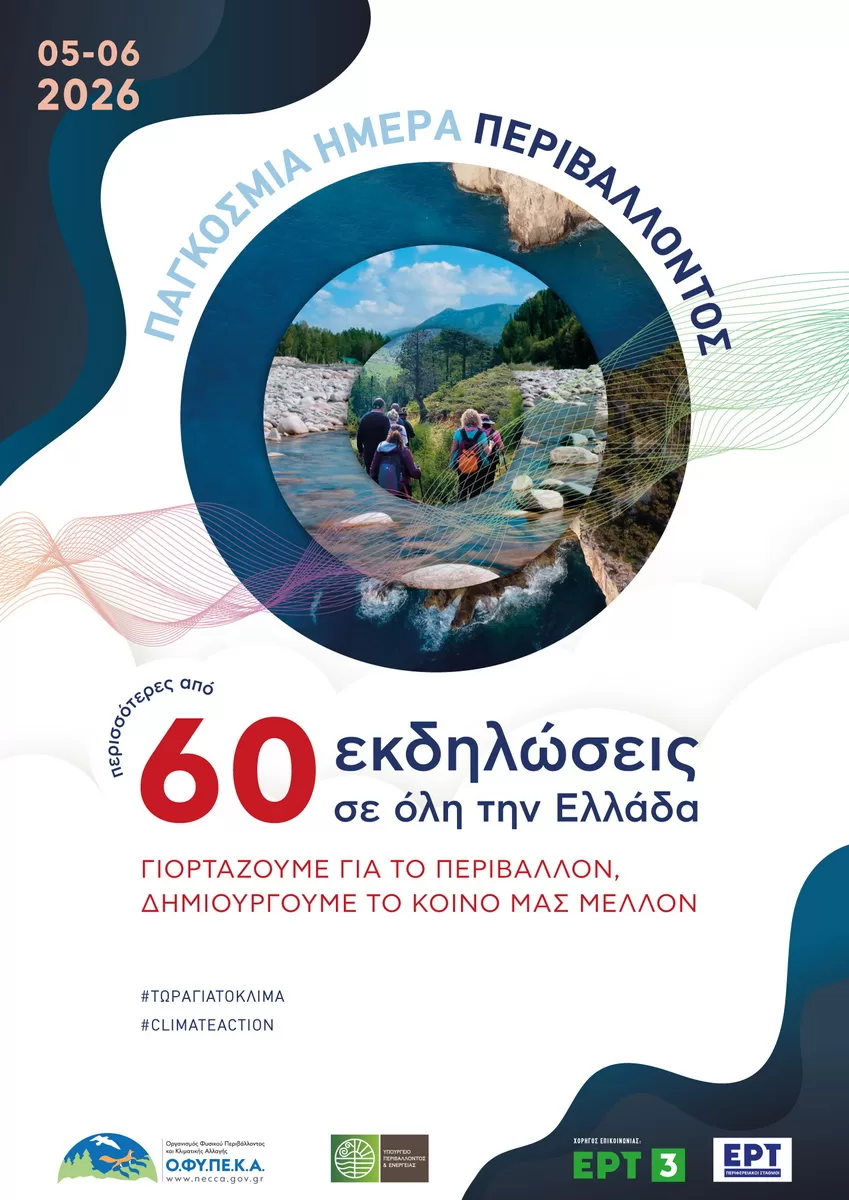 Αφίσα Παγκόσμια Ημέρα Περιβάλλοντος